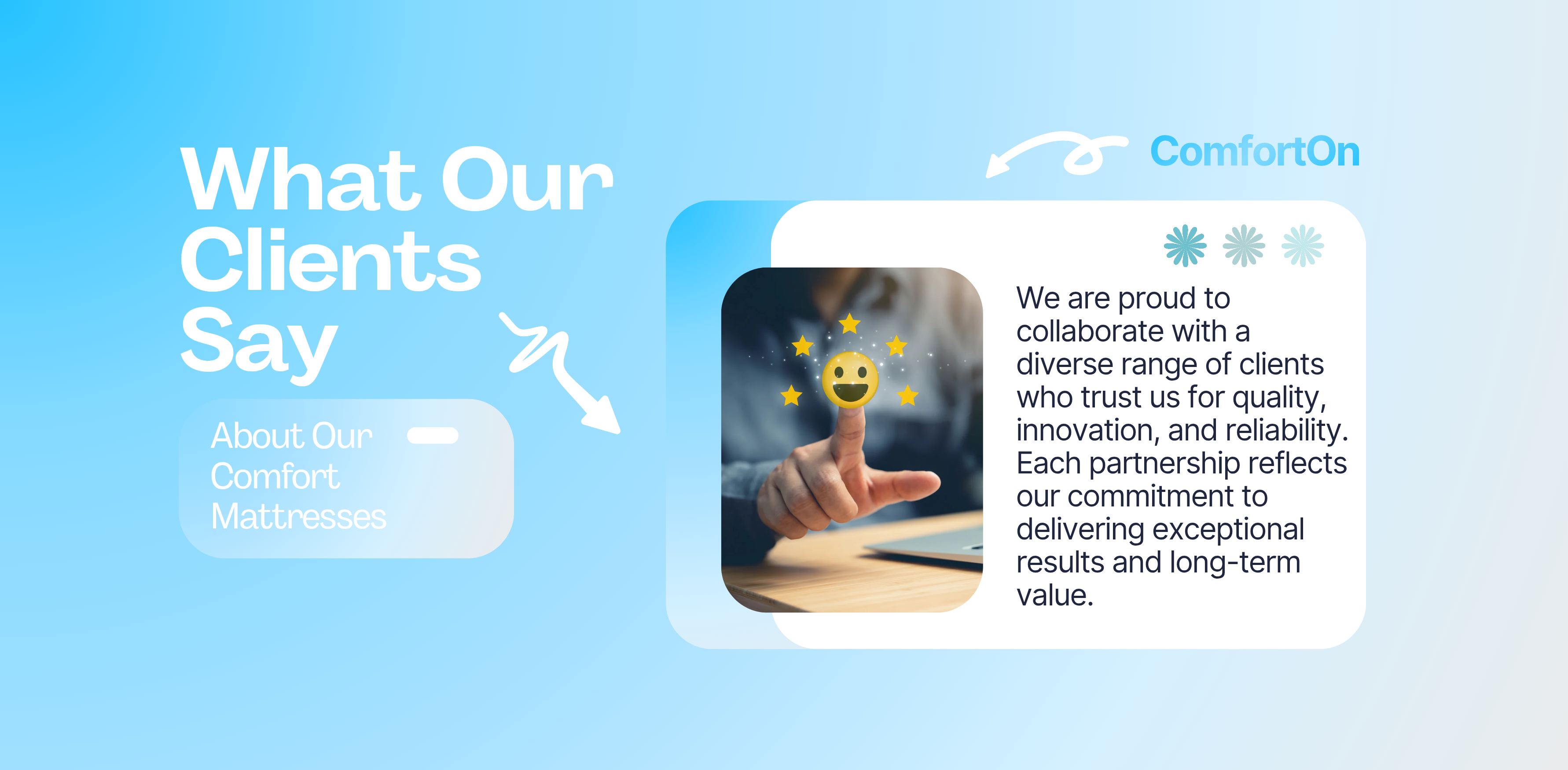 ComfortOn Authorized Dealers Background